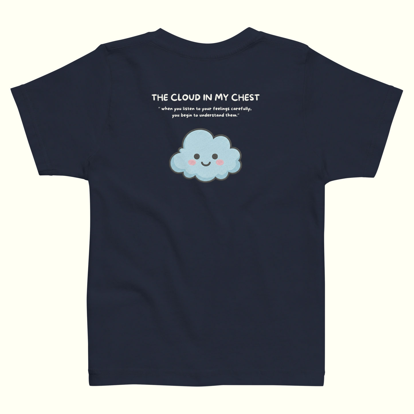 Calm-Blue Navy T-Shirt (Toddler - Unisex)