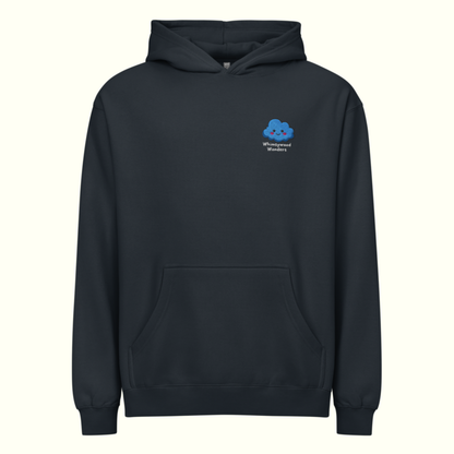 Calm-blue Navy Hoodie (Adult - Unisex)