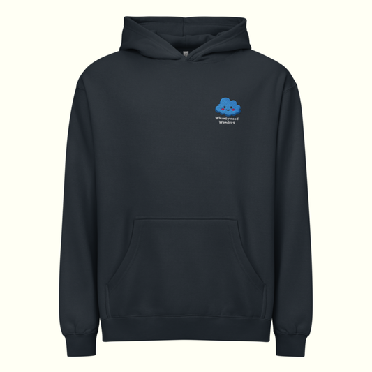 Calm-blue Navy Hoodie (Adult - Unisex)