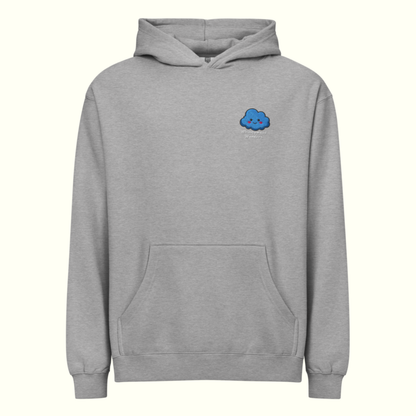 Calm-blue Grey Hoodie (Adult - Unisex)