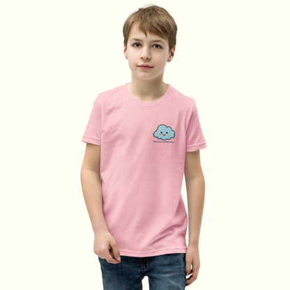 Calm-Blue Pink T-Shirt (Youth - Unisex)