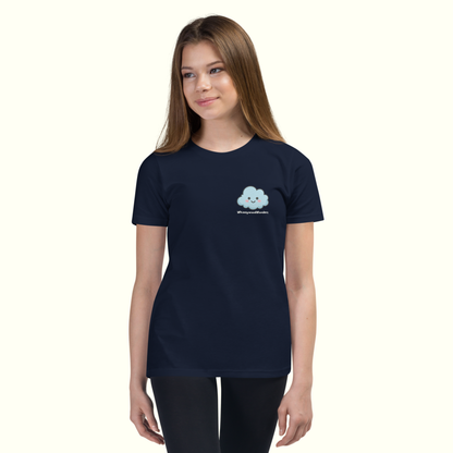 Calm-Blue Navy T-Shirt (Youth - Unisex)
